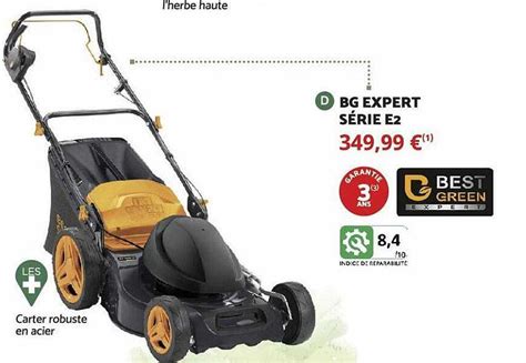 Offre Bg Expert Série E2 Best Green chez Bricomarche