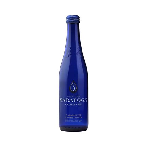 Saratoga Sparkling Spring Water 12 Oz Euro Usa