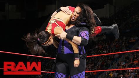 Bayley Vs Nia Jax Raw Oct Youtube