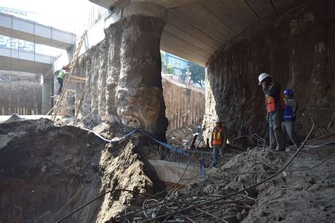 Finaliza sobse perforación y colado de pilas de concreto en Desnivel