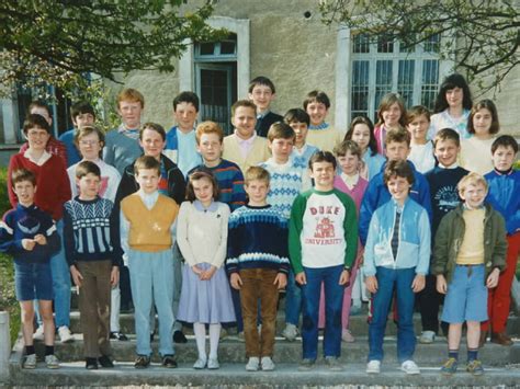 Photo De Classe 6 ème De 1986 Collège Institution Sainte Croix