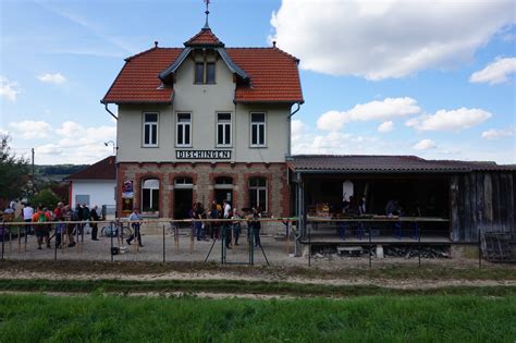 Härtsfeld Museumsbahn Tag des offenen Denkmals Bahnhof Dischingen