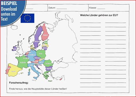 5 Selten Europa Hauptstädte Grundschule Arbeitsblatt Kostenlos Für Sie