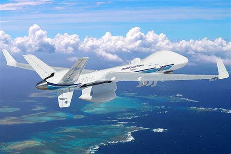 Japan Coast Guard Purchases Two Seaguardian Drones For Enhanced