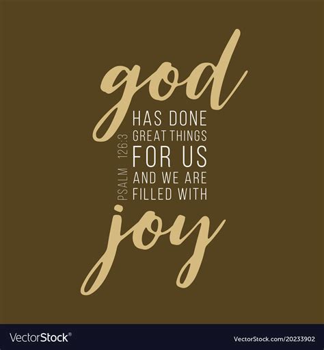 Bible verse from psalm Royalty Free Vector Image