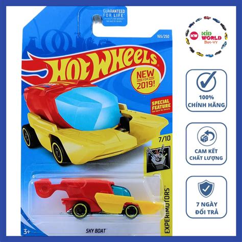 Xe mô hình Hot Wheels basic Sky Boat FYB34 40K Shopee Việt Nam