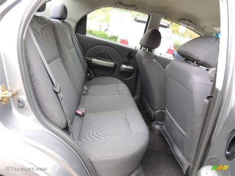 Charcoal Interior 2006 Chevrolet Aveo LT Sedan Photo #72250312 ...