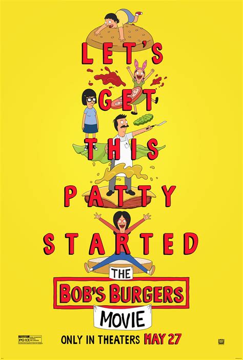 Official Poster for 'The Bob's Burgers Movie' : r/movies