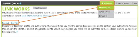 Steps To Add Works From Scopus To ORCID ORCID Guides Tutorials At