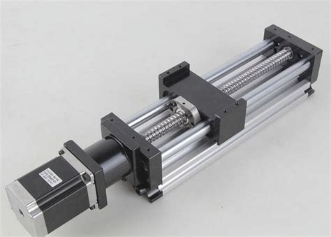 100mm400mm1000mm Effective Stroke Threaded Rod Linear Guide Rail With