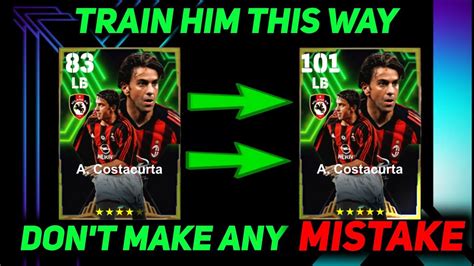 How To Train Costacurta In Efootball Epic Costacurta Training