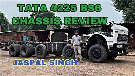 Tata Wheeler Bs Chassis Truck Review By Gilltruckbody Youtube