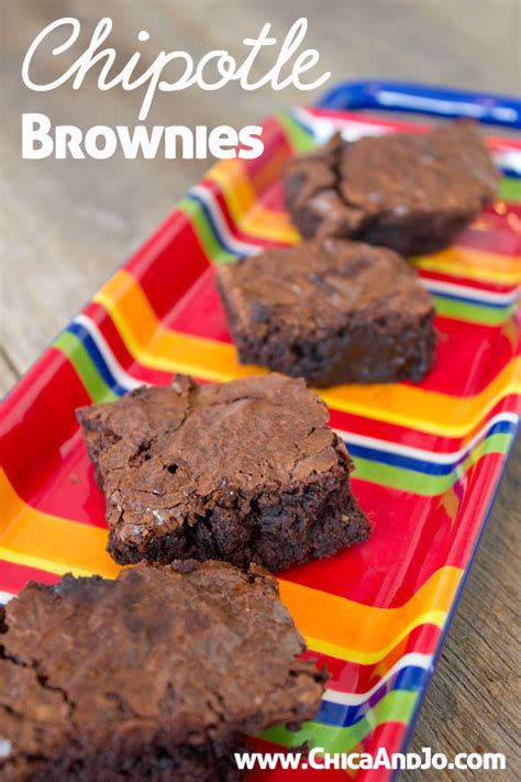 Chipotle brownies recipe | Chica and Jo