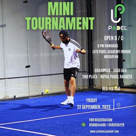 Open D C Lets Padel Tournament Wecourts Padel Tennis