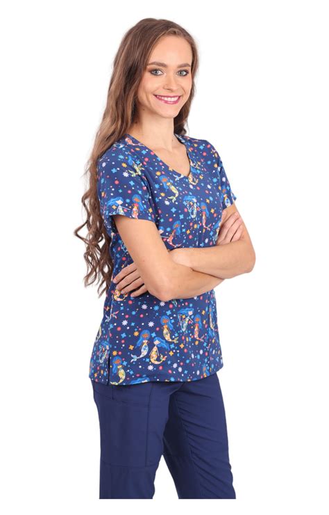 Scrubs Bluza medyczna soft stretch SUMS Syrenki Sklep z odzieżą