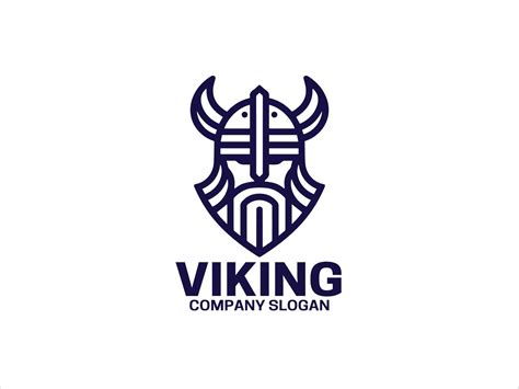 Viking Logo Design Template 44773136 Vector Art At Vecteezy