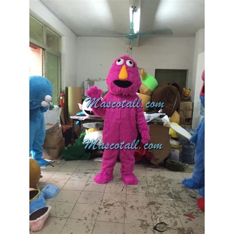 Sesame Street Mascot Costume Elmo Cookie Monster Grover Cookie Monster