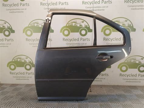 Puerta Trasera Izquierda Vw Bora 05382999 Lp Recycled Parts