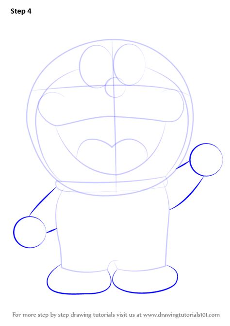 Doraemon Drawing Step By Step