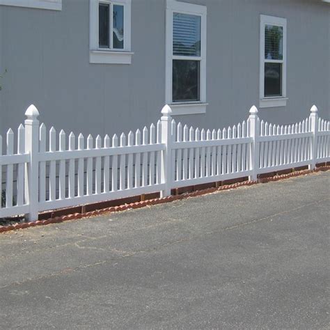 4 Ellington Vinyl Picket Fence Weatherables