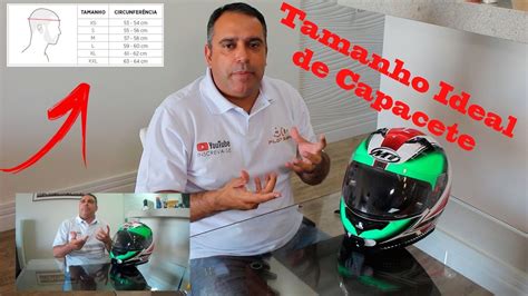 Como Saber O Tamanho Ideal Do Seu Capacete YouTube