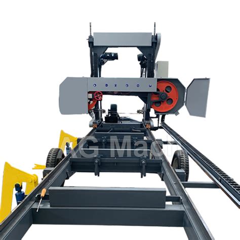 Wood Portable Sawmill Horizontal Log Cutting Band Saw Machine China