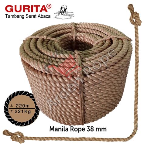 Jual Tali Manila Tali Serat Abaca Tambang Gurita Gurita Rope