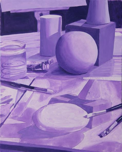 Monochromatic Painting Still Life