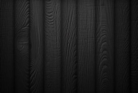 Textura De Madera Negra Y Oscura En El Fondo Foto Premium