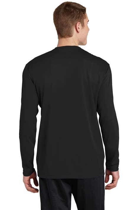 Sport Tek St340ls Posicharge ® Racermesh ® Long Sleeve Tee Shirtspace