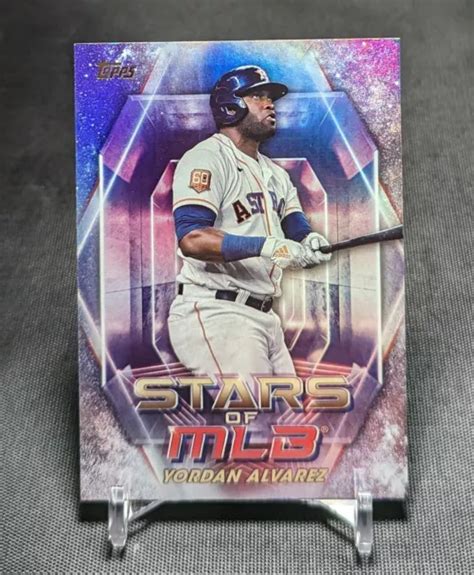 Carte Foil Yordan Alvarez Stars Of Mlb Topps Series Houston