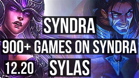 Syndra Vs Sylas Mid 9 1 8 900 Games 1 4m Mastery Godlike Kr