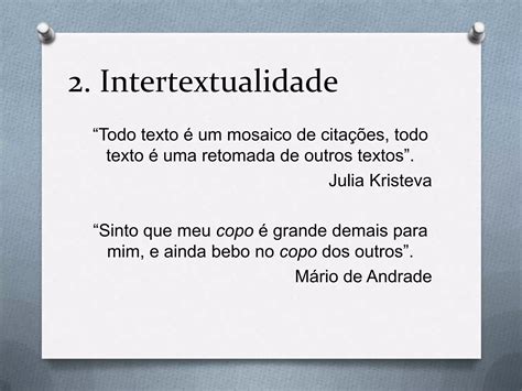 Metalinguagem E Intertextualidade Ppt