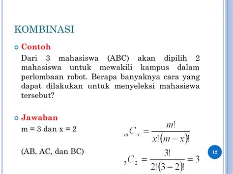 Contoh Soal Kombinasi Dan Jawabannya Agnes Clements