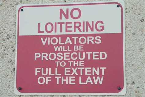 Loitering violation Stock Photos, Royalty Free Loitering violation ...