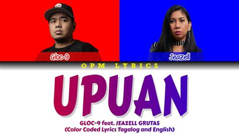 Gloc 9 Feat Jeazell Grutas Upuan Color Coded Lyrics Youtube