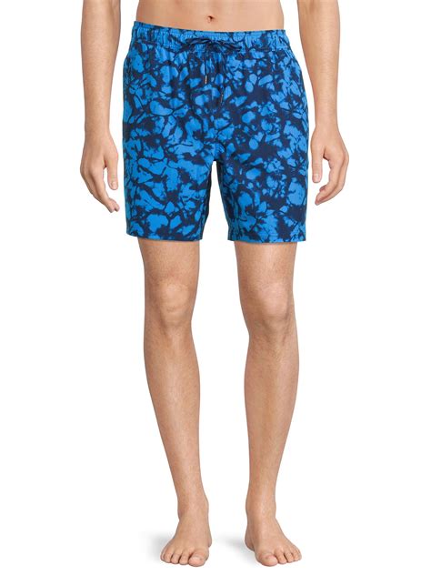 George Men S And Big Men S 7 Boxer Brief Lined Swim Trunks With Stretch