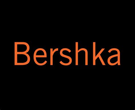 Bershka Brand Clothes Logo Symbol Orange Design Sportwear Fashion ...