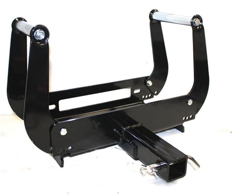 Foldable Winch Cradle Mounting Bracket Plate Fit 2 Hitch 4WD Truck