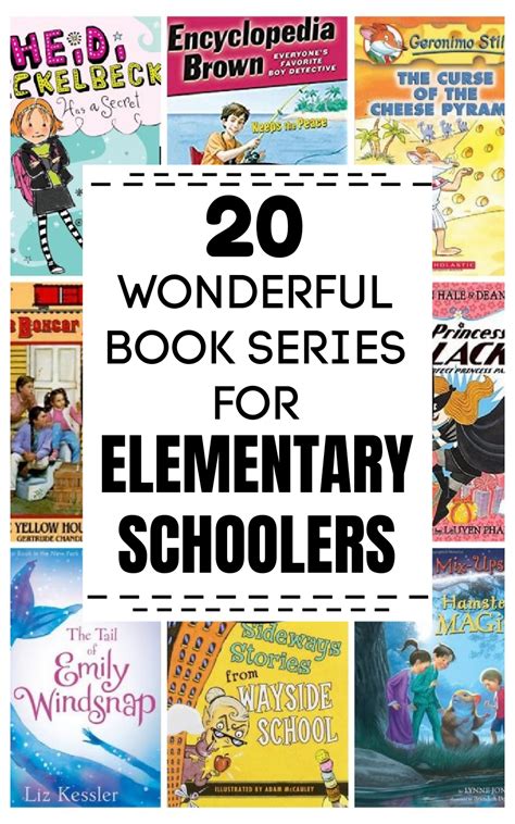 20 Favorite Chapter Book Series for Elementary Schoolers - Everyday Reading