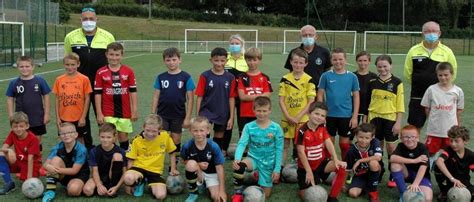 Caulnes Les jeunes footballeurs ont repris lentraînement Sport