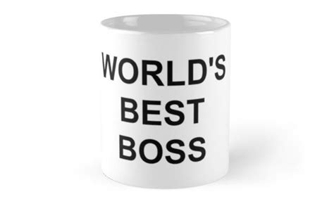 World S Best Boss The Office Mug Worlds Best Boss Best Boss Best