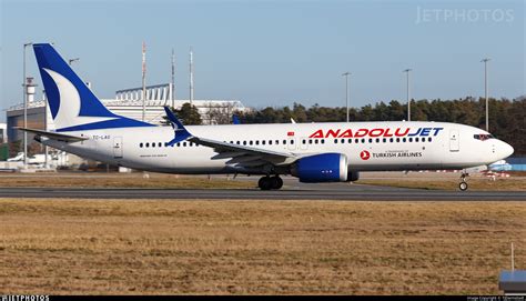 TC LAG Boeing 737 8 MAX AnadoluJet TJDarmstadt JetPhotos