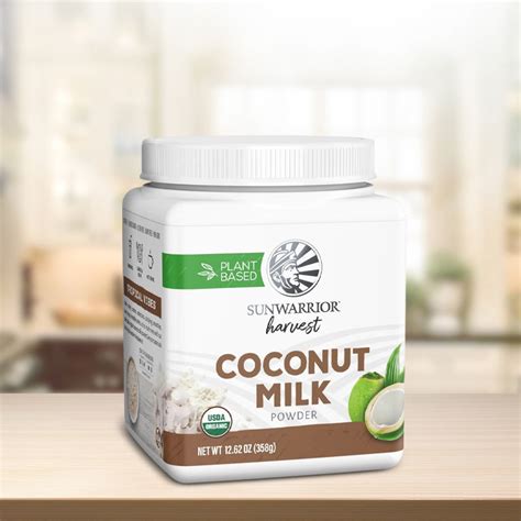 Organic Coconut Milk Powder Bio Kokosmilch Pulver Von Sunwarrior