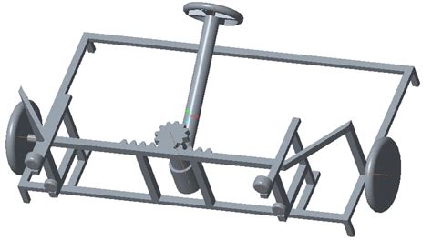 shows Rack & Pinion mechanism which is used as steering mechanism ...