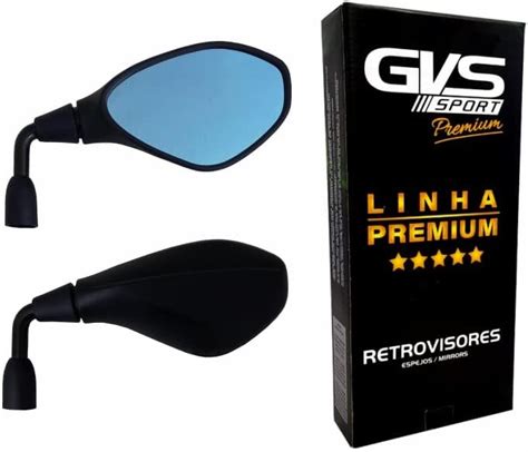 Retrovisor Gvs Bmw F Haste Curta Rebaixada Azul Amazon Br