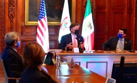 Embajador De Estados Unidos Christopher Landau Visita Chihuahua