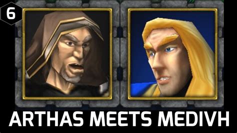 Warcraft 3 Story Arthas Meets Medivh Reign Of Chaos Human Campaign