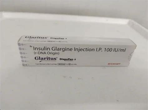 Insulin Injection Glaritus Insulin Glargine Injection IP Wholesaler