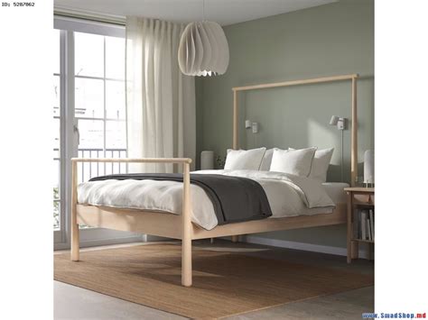 Кровать Ikea Gjora Lonset 160x200 (Береза) купить в Кишиневе, Молдове ...